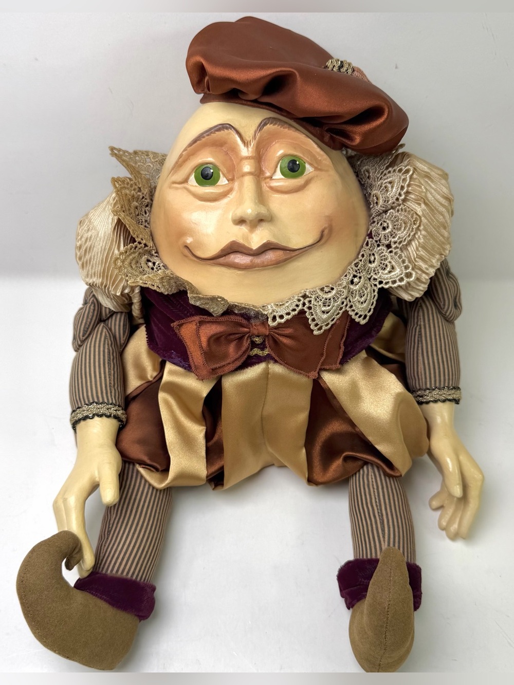 Katherine’s Collection Wayne Kleski Humpty Dumpty 17” Vintage Art Doll Retired